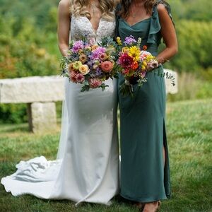 Azazis bridesmaid eucalyptus dress size A2